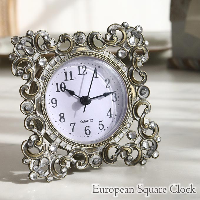 置時計,置き時計,置物,アンティーク,メタル