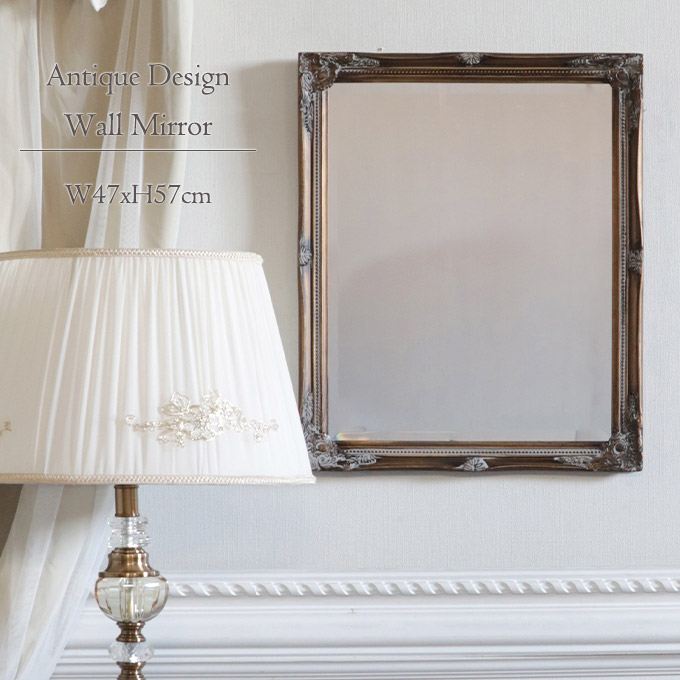 鏡,ミラー,ウォールミラー,アンティーク,ゴールド