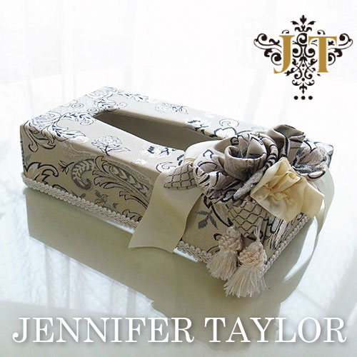 【まとめ買い割引対象品】 ジェニファーテイラー Jennifer Taylor ティッシュBOX・Helena