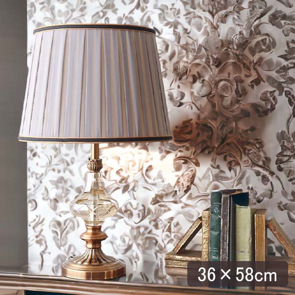 ロココ調,テーブルランプ,テーブルシャンデリア,デスクランプ,おしゃれ,可愛い,パープル,高級