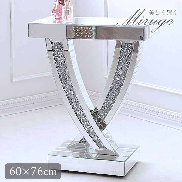 高級感あるキラキラのコンソールテーブル 鏡 キャバクラ、ホストクラブにおすすめ -10