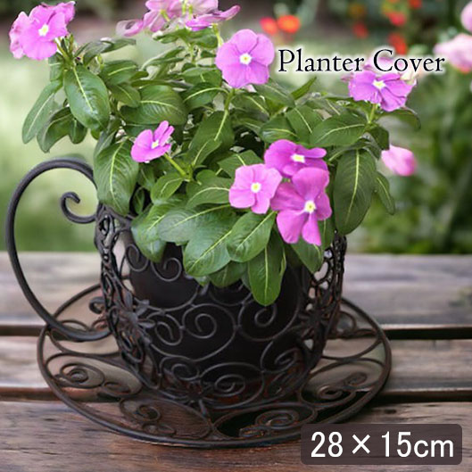 アイアン製 アンティーク調 フラワースタンド（花台