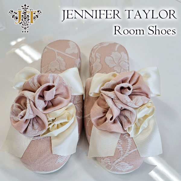 ジェニファーテイラー スリッパ ルームシューズ おしゃれ 可愛い 高級 ヨーロピアン 室内履き 参観 入学式 卒業式 Harmonia-10