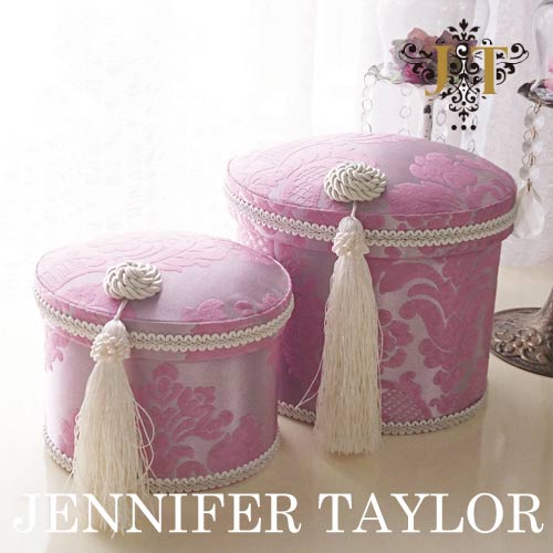 【まとめ買い割引対象品】 ジェニファーテイラー Jennifer Taylor オーバルBOX2Pセット・Lorraine-PK