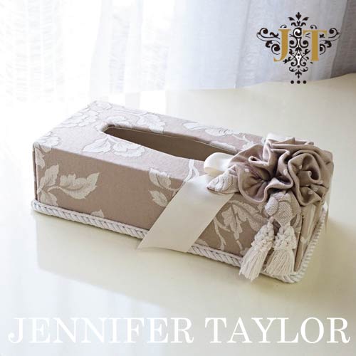 【まとめ買い割引対象品】 ジェニファーテイラー Jennifer Taylor ティッシュBOX・Heirloom