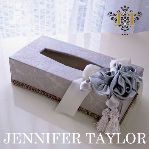 【まとめ買い割引対象品】 ジェニファーテイラー Jennifer Taylor ティッシュBOX・Lorraine-SL