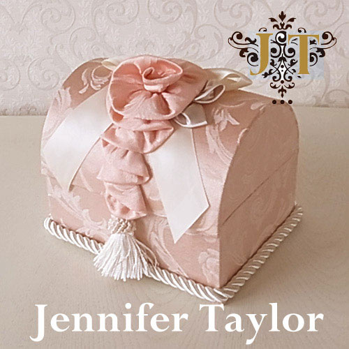 【まとめ買い割引対象品】 ジェニファーテイラー Jennifer Taylor トランク型ボックス・Florence(PK)