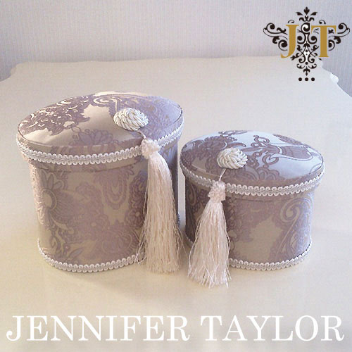 【まとめ買い割引対象品】 ジェニファーテイラー Jennifer Taylor オーバルBOX2P・Hermosa-labender