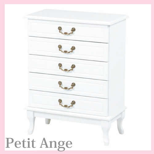  Petit Ange～プティ・アンジュ～ ５段チェスト【送料無料】