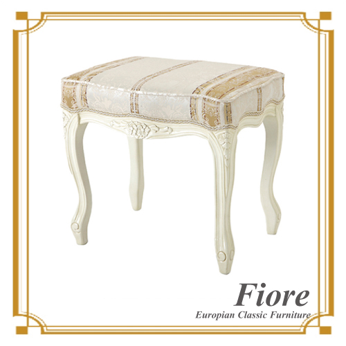  ヨーロピアンクラシックスタイル Fiore～フィオーレ～ ストライプホワイトツール【送料無料】