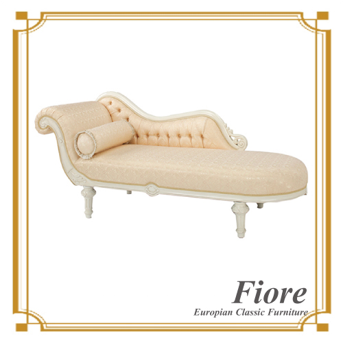  ヨーロピアンクラシックスタイル Fiore～フィオーレ～アイボリーカウチ【送料無料・開梱設置付き】