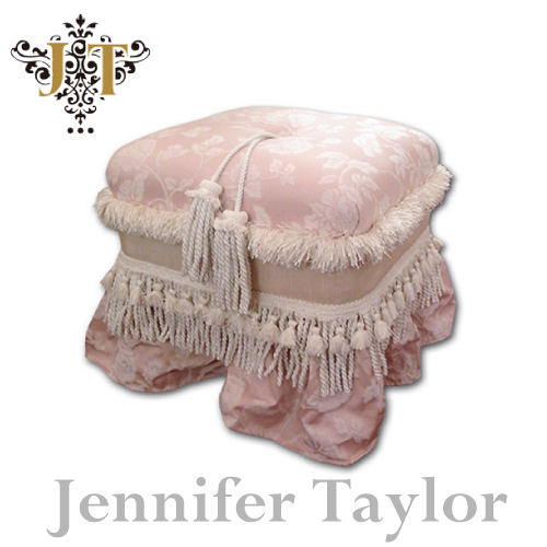 【まとめ買い割引対象品】 ジェニファーテイラー Jennifer Taylor フリンジスツール・Harmonia 【送料無料】