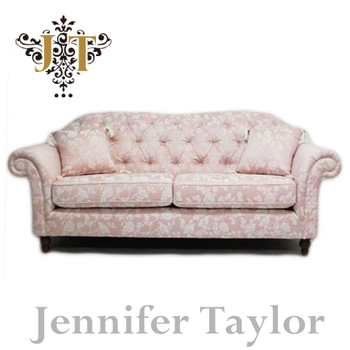 新品ジェニファーテイラー 3人掛け ソファ ベロア ラベンダー インテリア雑貨 ヴィヴィアン【ジェニファーテイラー正規輸入元