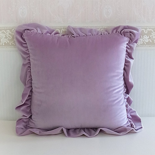 ジェニファーテイラー・フリルクッション・Bois De Rose｜おしゃれ