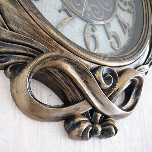 ウォールクロック(壁時計) アンティーククラシック(L)｜おしゃれ