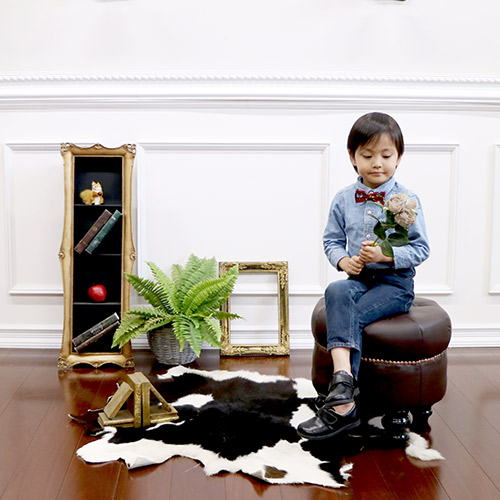 チャイルド マカロンスツール・ブラウン【輸入家具屋さん】