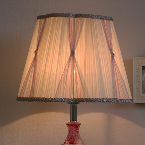 テーブルランプ(ギャザー)｜ロココクラシック 姫系インテリア