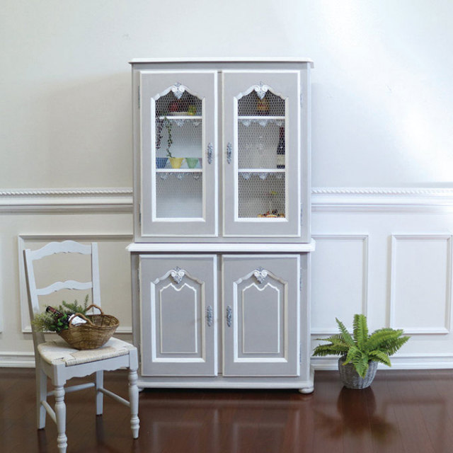 カントリーコーナー,食器棚,キャビネット,おしゃれ,シャビーシック,フランス家具,フレンチ