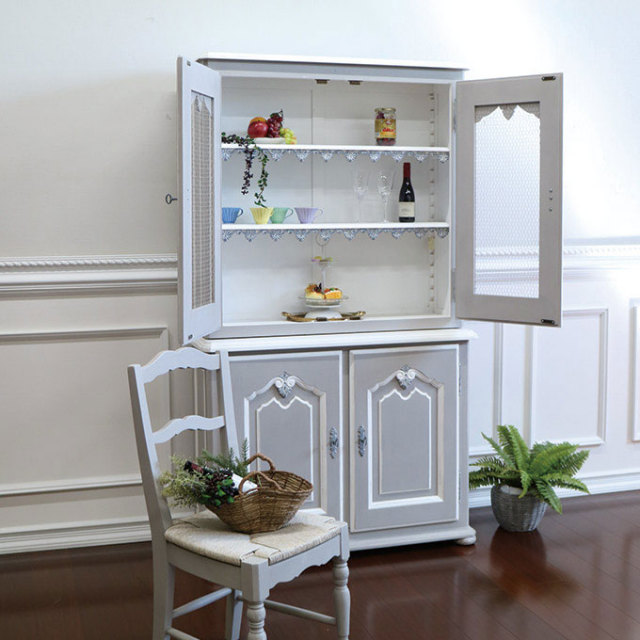 カントリーコーナー,食器棚,キャビネット,おしゃれ,シャビーシック,フランス家具,フレンチ