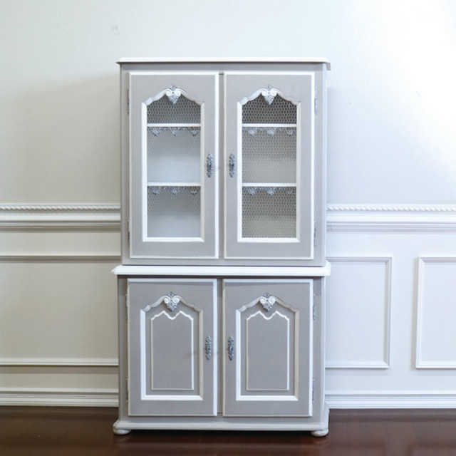 カントリーコーナー,食器棚,キャビネット,おしゃれ,シャビーシック,フランス家具,フレンチ