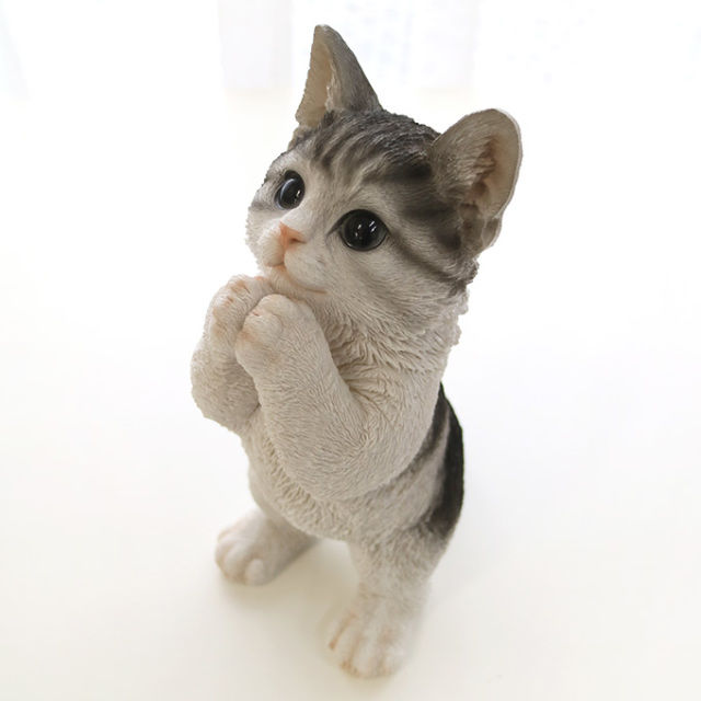 ガーデニング雑貨,置物,オーナメント,猫,動物