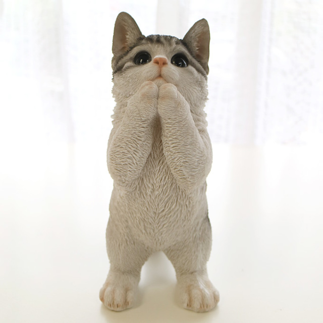 ガーデニング雑貨,置物,オーナメント,猫,動物