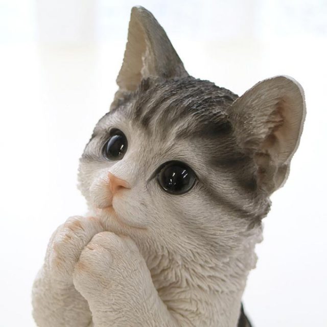 ガーデニング雑貨,置物,オーナメント,猫,動物