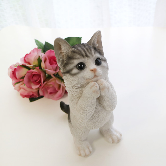 ガーデニング雑貨,置物,オーナメント,猫,動物