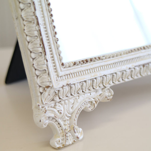 スタンドミラー,置き鏡,おしゃれ,ロココ調