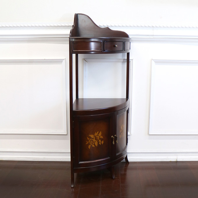 コーナーラック,収納,ブラウン,ヨーロピアン,クラシック