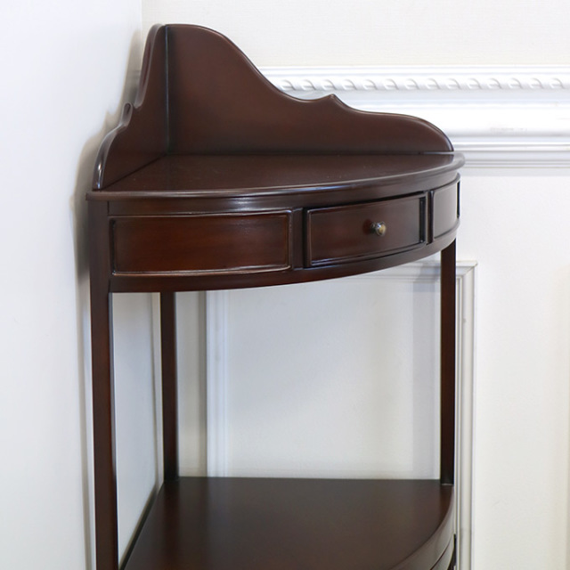 コーナーラック,収納,ブラウン,ヨーロピアン,クラシック