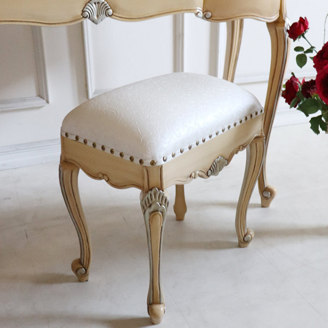 ドレッサー,姫系,ロココ調,白家具,おしゃれ