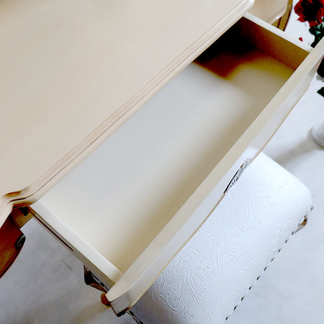 ドレッサー,姫系,ロココ調,白家具,おしゃれ