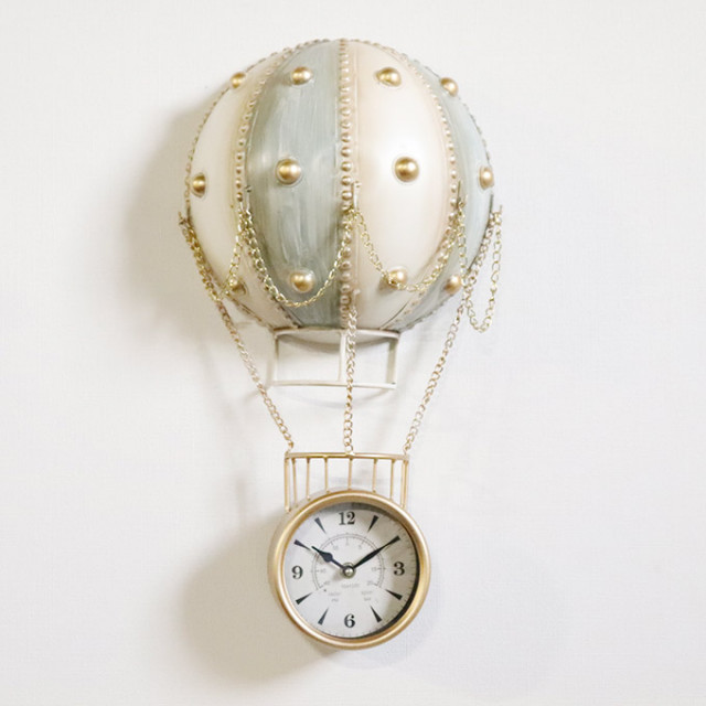 バルーンクロック 壁掛け時計 ブルー おしゃれなインテリア通販 輸入家具屋さん