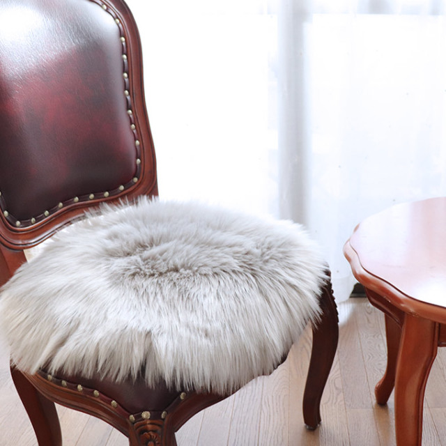 ファーラグ,座面カバー,クッション,グレー