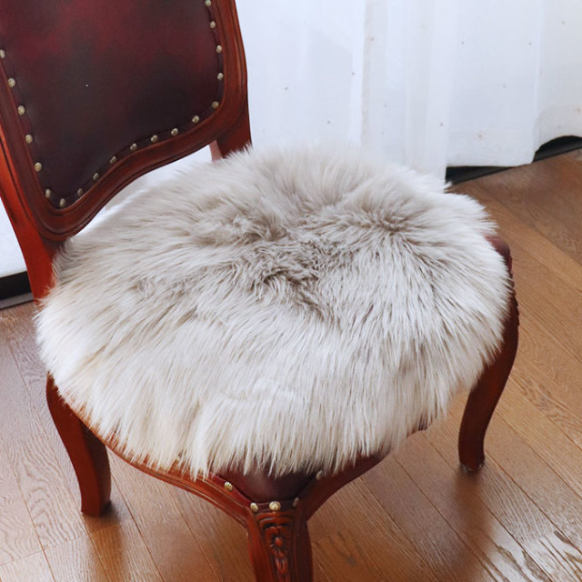 ファーラグ,座面カバー,クッション,グレー