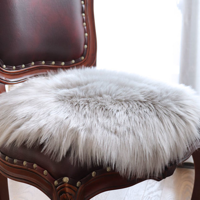 ファーラグ,座面カバー,クッション,グレー