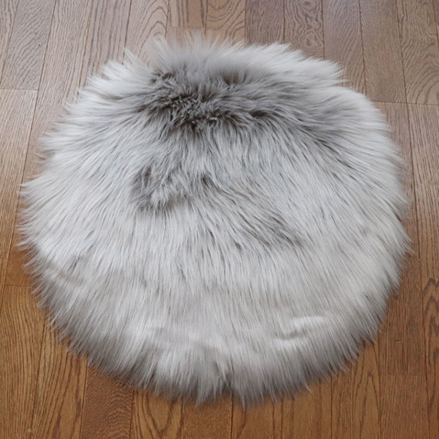 ファーラグ,座面カバー,クッション,グレー