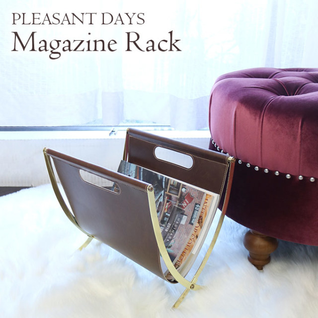 PLEASANT DAYS】マガジンラック｜おしゃれインテリア通販 Y-KAGU【輸入