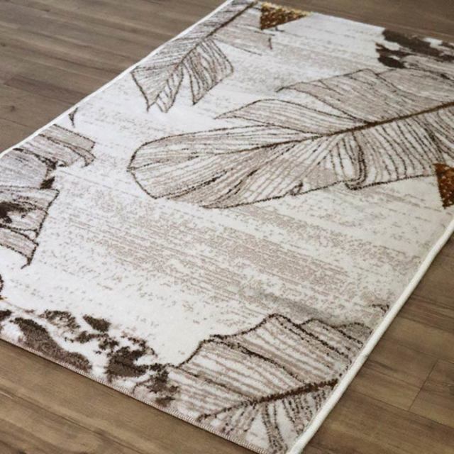ラグ,マット,ラグマット,玄関マット,インテリアマット,室内,屋内,長方形,120×80cm,洗える,ホワイト,ゴールド,フラワー
