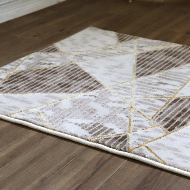 ラグ,マット,ラグマット,玄関マット,インテリアマット,室内,屋内,長方形,120×80cm,洗える,ゴールド,ゴールドライン2