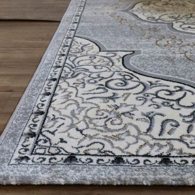 ラグマット,230×160cm,長方形,クラシカルグレー