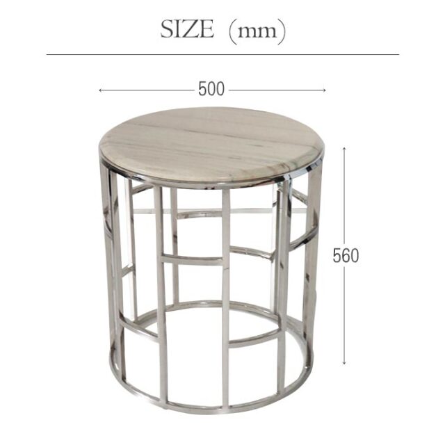 テーブル,サイドテーブル,大理石,円形,モダン,シンプル