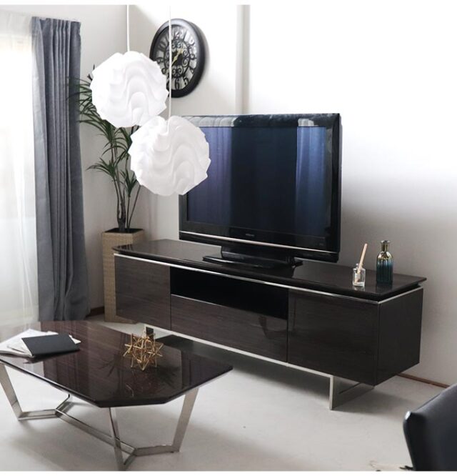 テレビボード,収納,幅180cm,スモークオーク,モダン