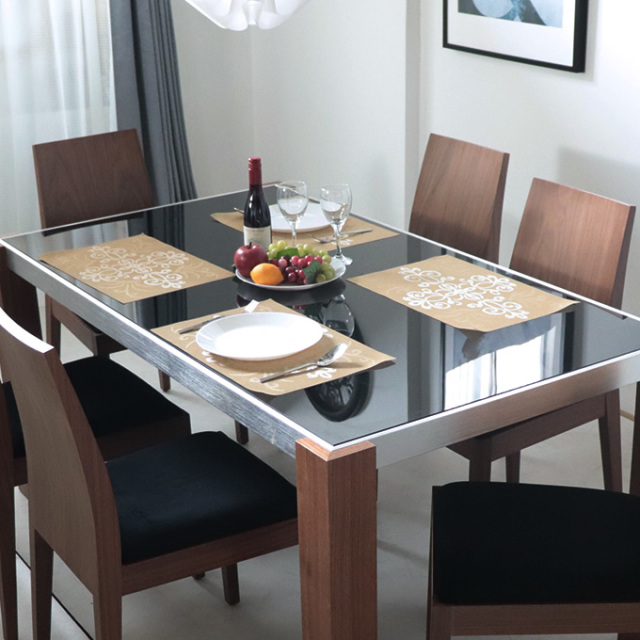 ダイニングセット,6人掛け,ウォールナット,ナチュラル