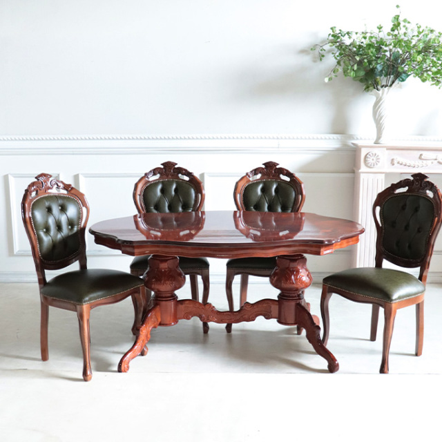 ダイニングセット,4人掛け,イタリア製,レザー