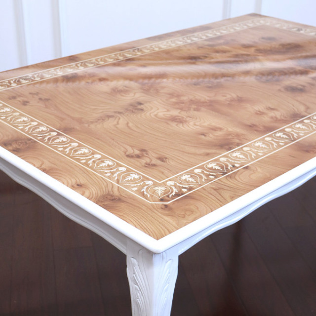 ダイニングテーブル,イタリア家具,幅140cm,クラシック
