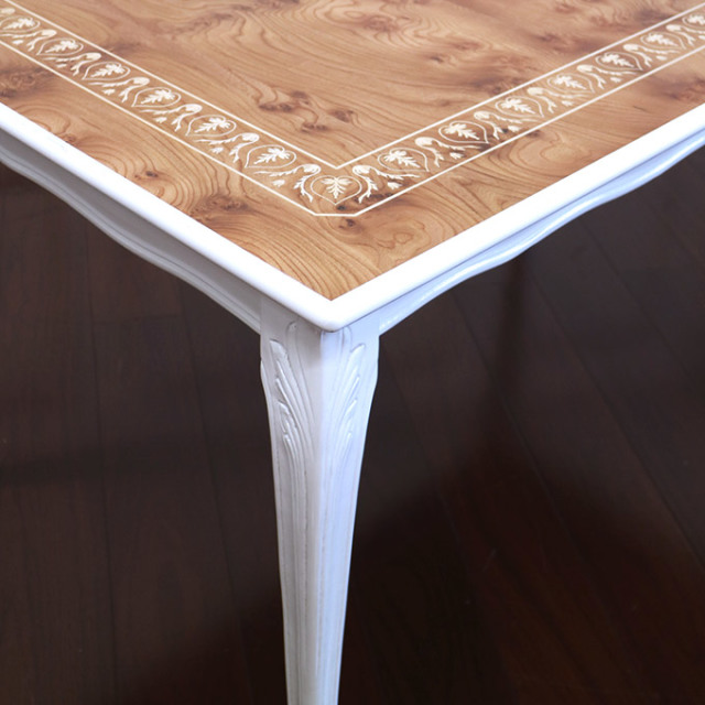 ダイニングテーブル,イタリア家具,幅140cm,クラシック