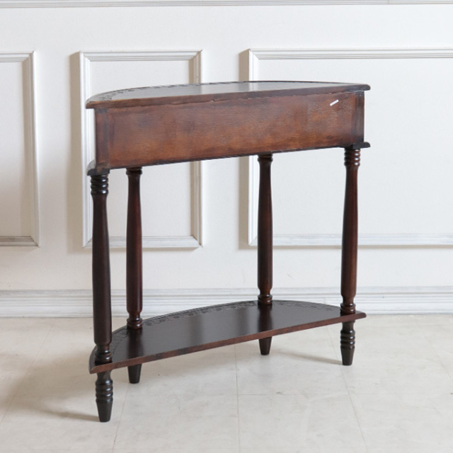 コンソール,棚,収納,スリム,アジアン,ブラウン