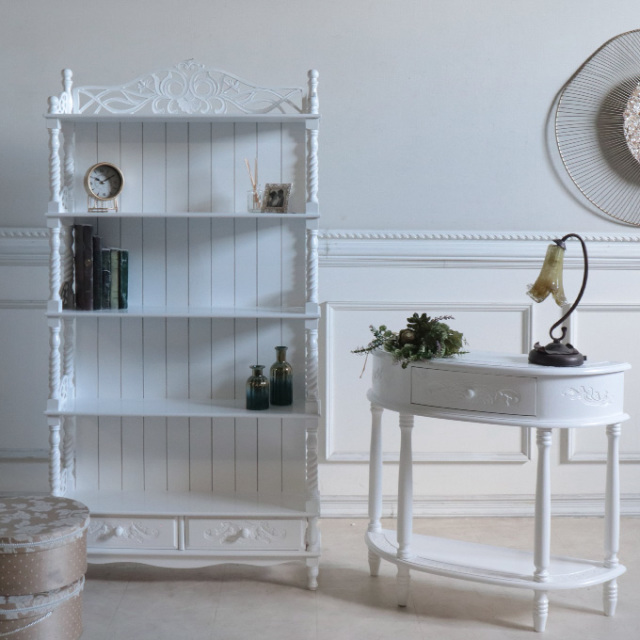 シェルフ,棚,オープンラック,収納,アジアン,ホワイト